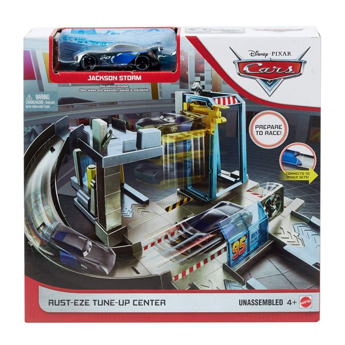 Игровой набор Mattel Cars Гоночный центр Rusteze купить,NaN