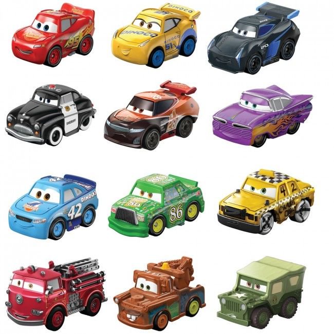 Игрушка машинка Mattel Cars Мини-гонщики