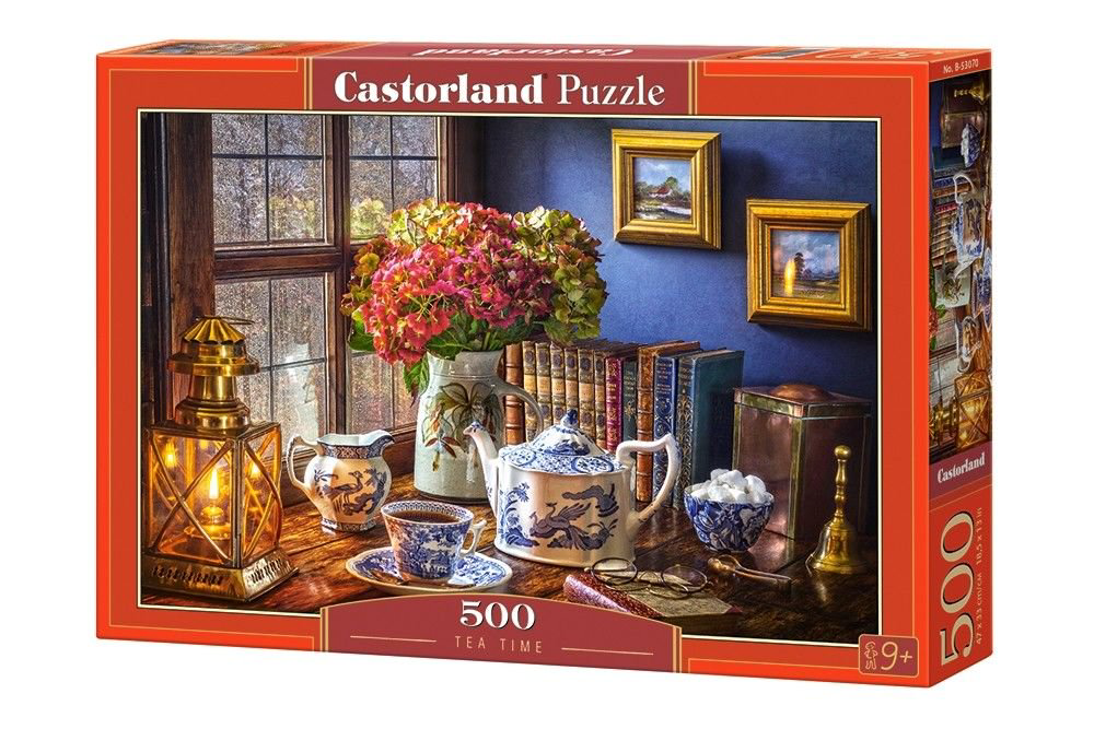 Пазлы Castorland Вечерний чай 500эл купить,NaN