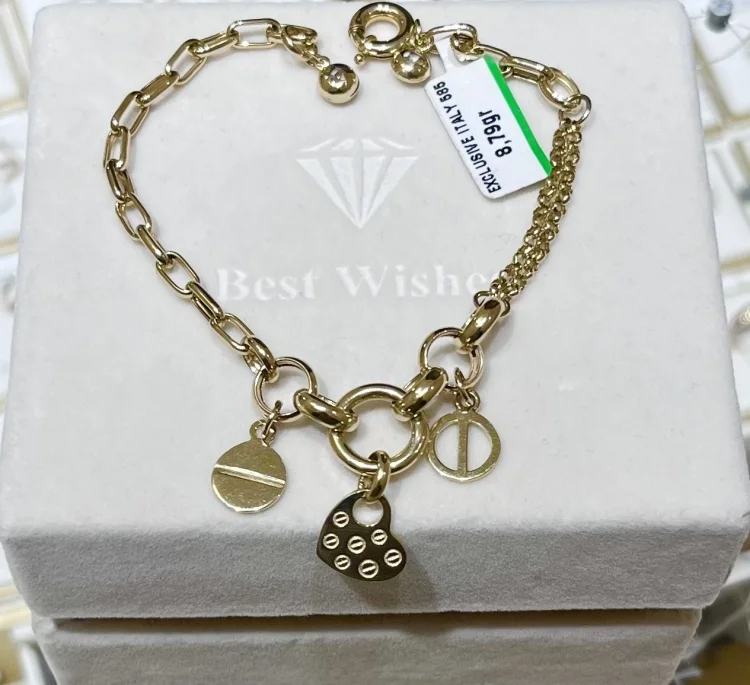 Браслет Exclusive Gold 66777766 19см 8.8гр купить,NaN