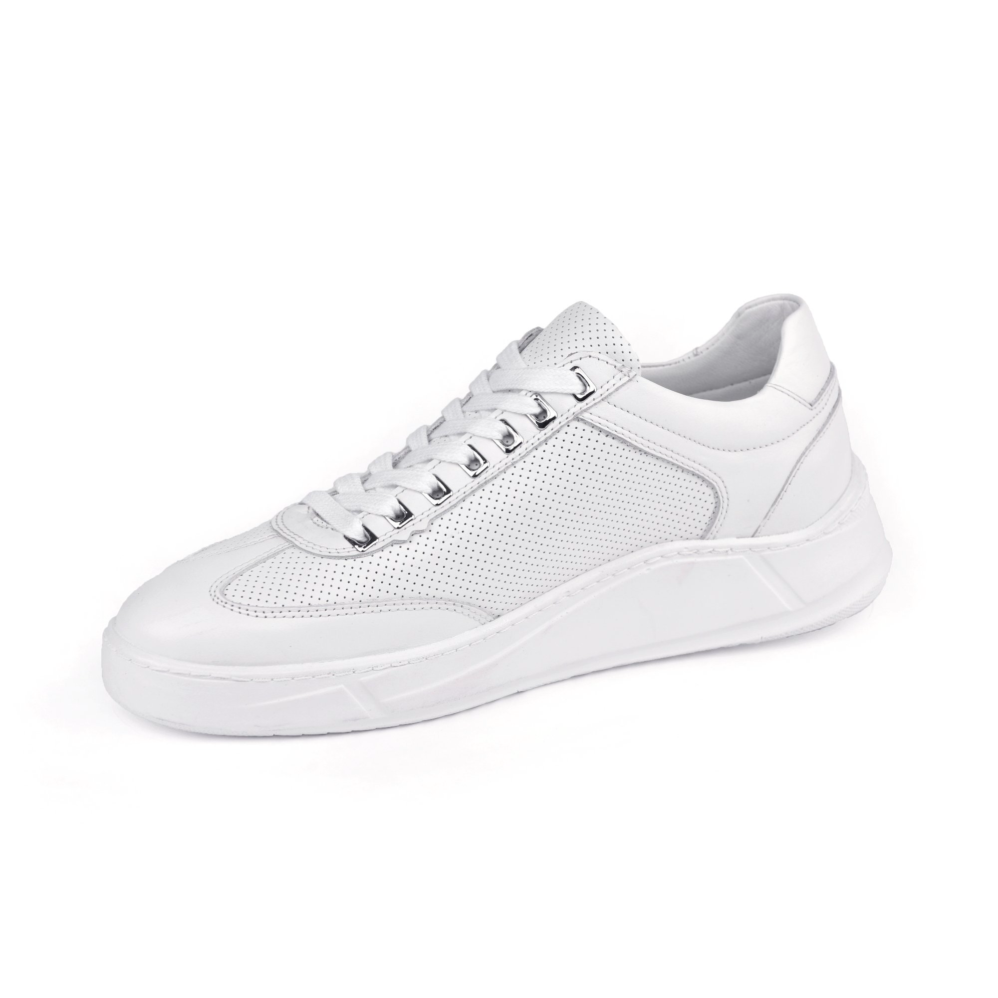 Сникерсы  John Richardo JR12211BEYAZ white 42 купить,NaN
