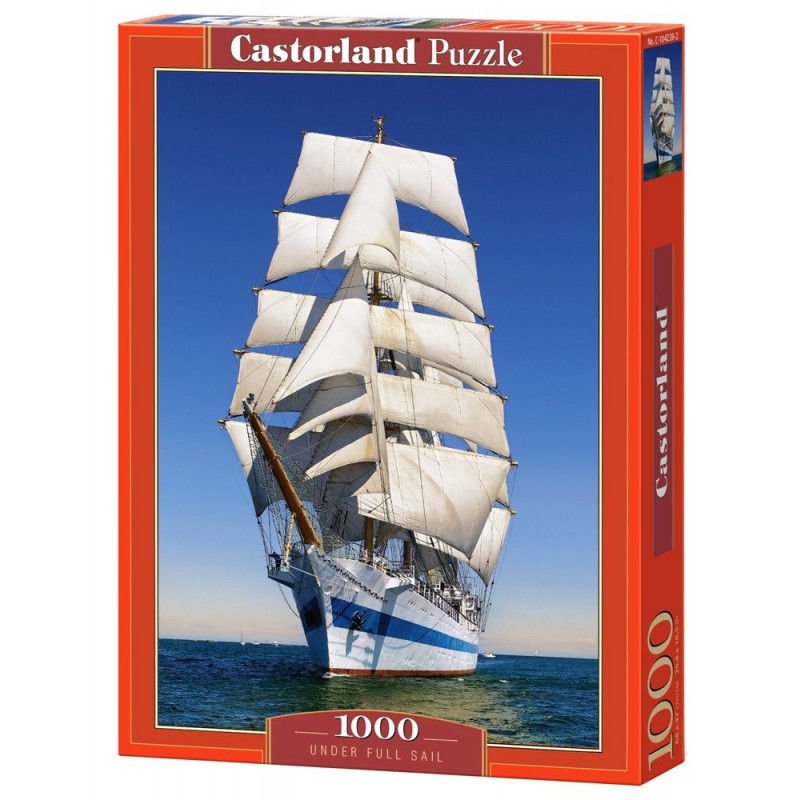 Пазлы Castorland На всех парусах 1000 дет купить,NaN