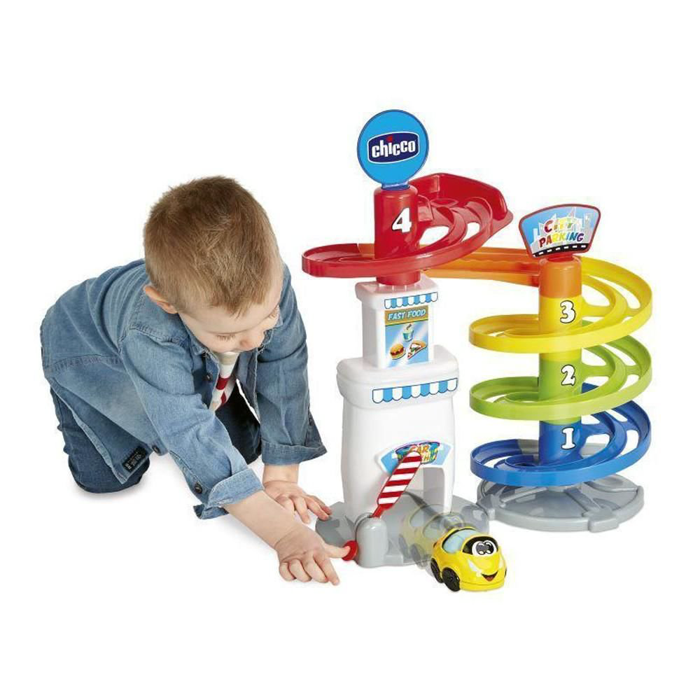 Игровой набор Chicco Многоярусная парковка 12м+ купить,NaN