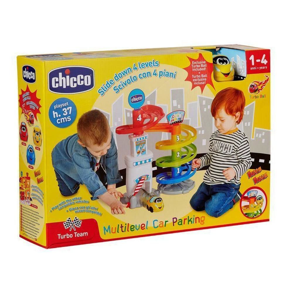 Игровой набор Chicco Многоярусная парковка 12м+ купить,NaN