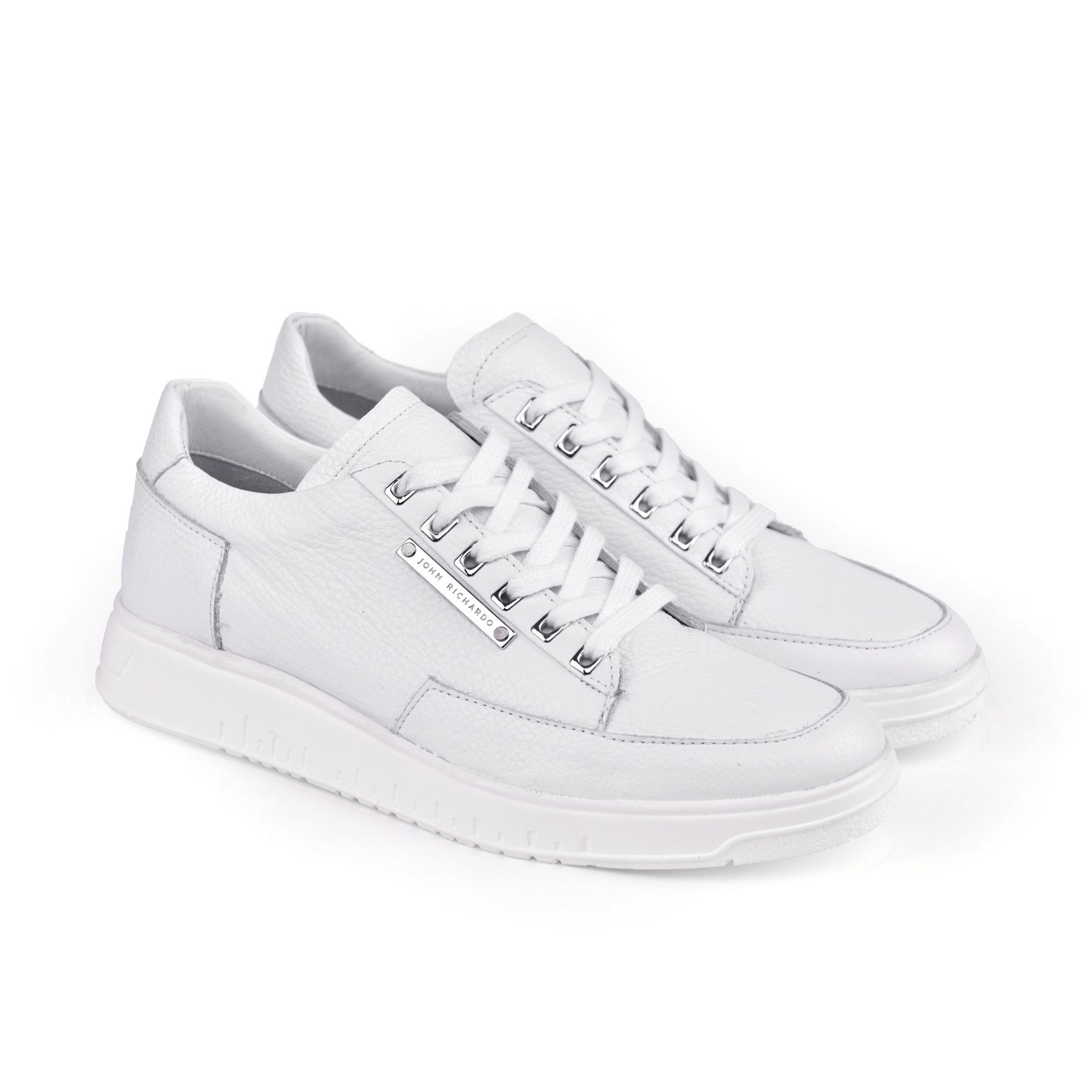 Cникерсы John Richardo JR12264BEYAZ white 42 купить,NaN