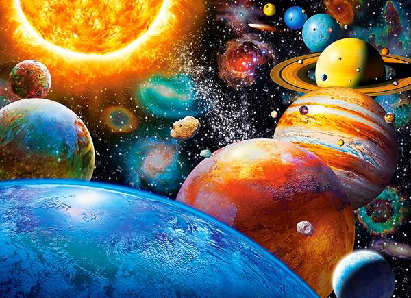Пазлы Castorland Планеты и их луны 300 эл купить,NaN