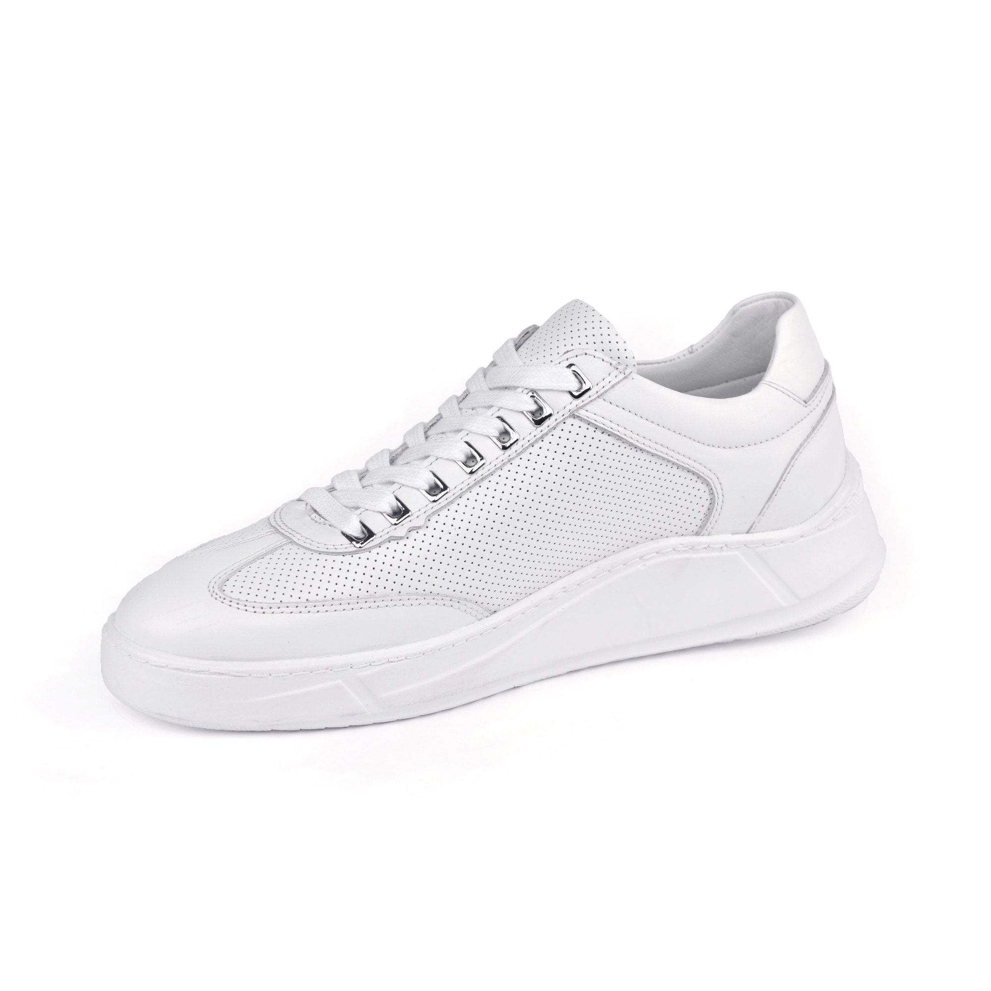 Сникерсы John Richardo JR12211BEYAZ white 44 купить,NaN