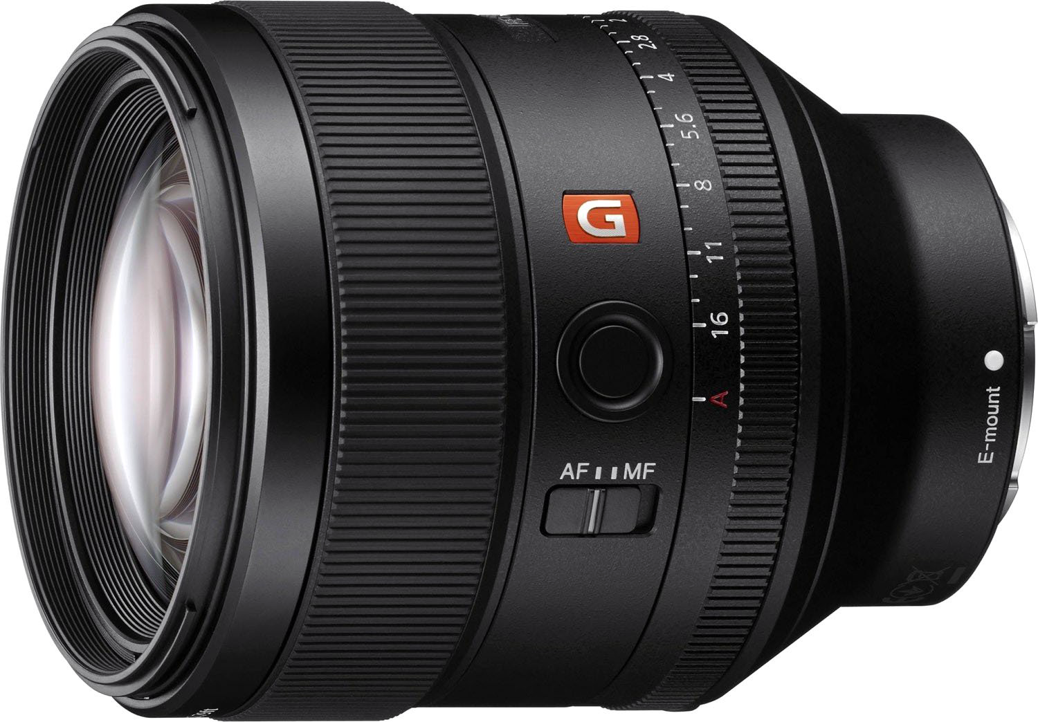 Объектив Sony FE 85 мм F1.4 GM SEL85F14GM.SYX черный купить,NaN