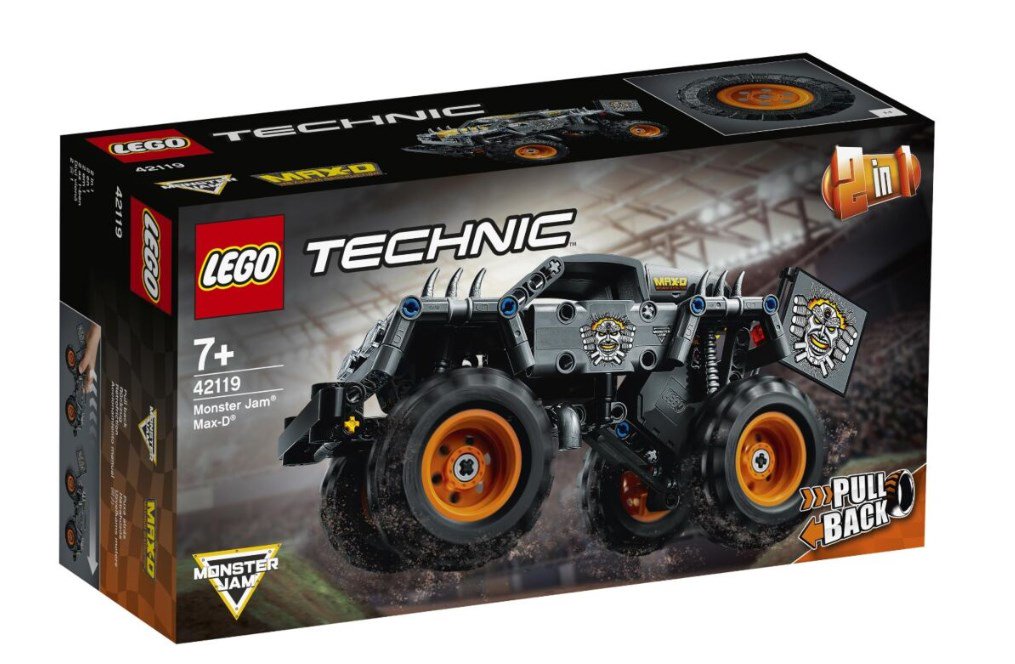 Конструктор Lego Technic  Monster Jam Grave Digger 42119 230 предметов 