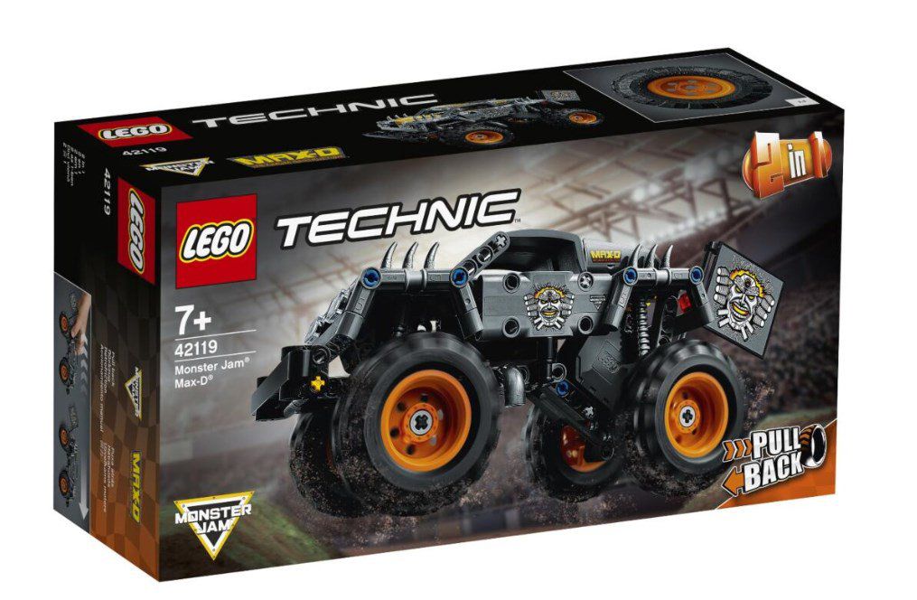 Конструктор Lego Technic  Monster Jam Grave Digger 42119 230 предметов  купить,NaN