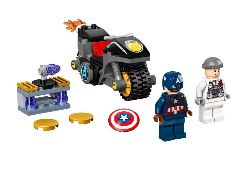 Конструктор Lego Super Heroes Битва Капитана Америка с Гидрой 76189