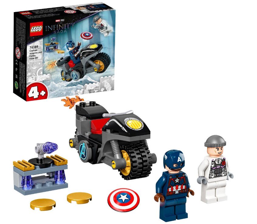 Конструктор Lego Super Heroes Битва Капитана Америка с Гидрой 76189