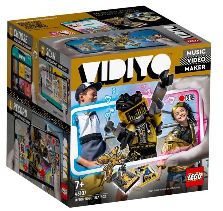Конструктор Lego Битбокс  Хип-Хоп Робота Vidiyo  43107  купить,NaN