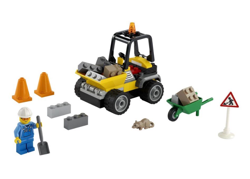 Конструктор Lego  Автомобиль для дорожных работ City 60284 купить,NaN