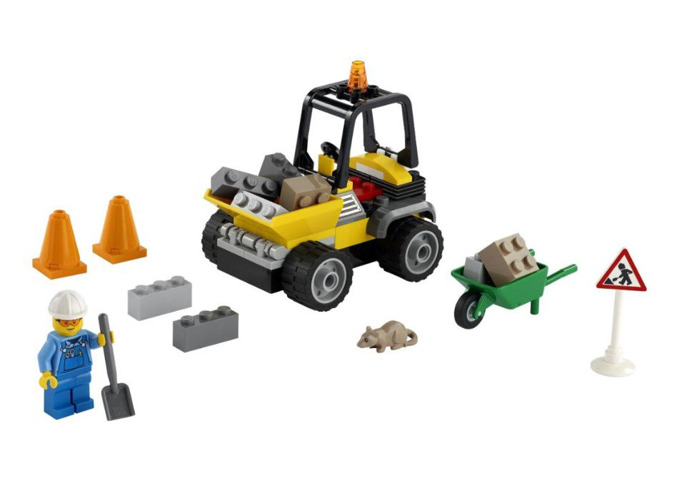 Конструктор Lego  Автомобиль для дорожных работ City 60284 купить,NaN