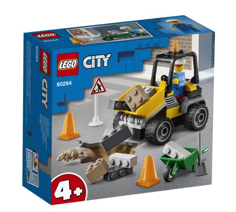 Конструктор Lego  Автомобиль для дорожных работ City 60284 купить,NaN