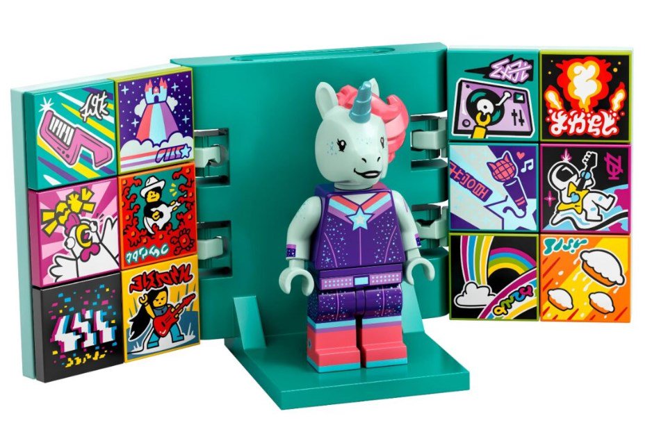 Конструктор Lego  Битбокс Диджея Единорога Vidiyo 43106 купить,NaN