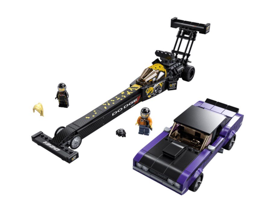 Конструктор Lego Mopar Dodge Top Fuel Dragster and 1970 Dodge Challenger  76904 купить,NaN