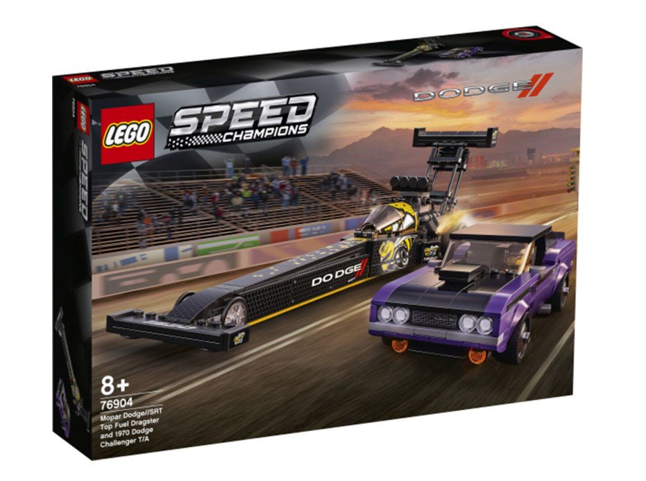Конструктор Lego Mopar Dodge Top Fuel Dragster and 1970 Dodge Challenger  76904 купить,NaN
