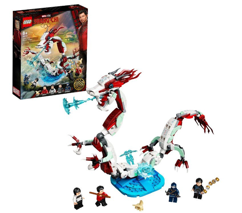 Конструктор Lego Super Heroes Битва в древней деревне  76177 купить,NaN
