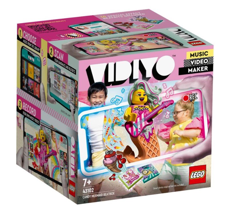 Конструктор Lego  Битбокс Диджея Единорога Vidiyo 43106 купить,NaN