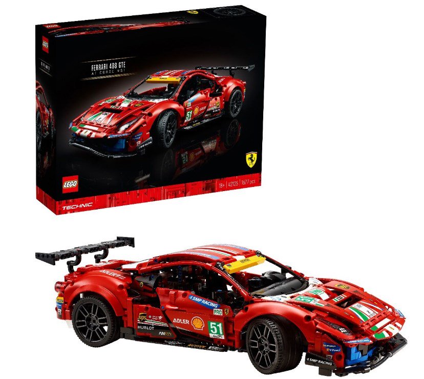 Конструктор Lego Vehicle2-2021 Technic  42125 купить,NaN