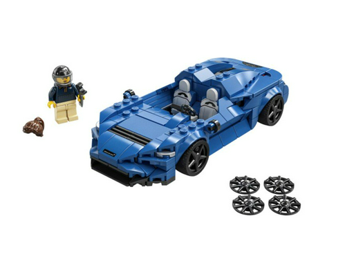 Конструктор Lego McLaren Elva Speed Champions 76902