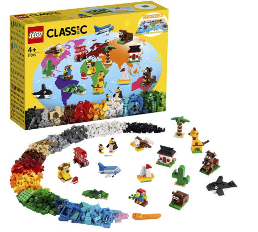 Конструктор Lego Classic  Вокруг света 11015 купить,NaN