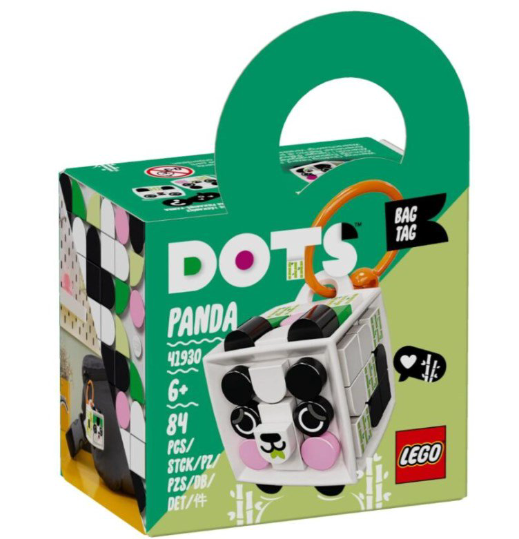 Конструктор Lego DOTs Брелок Панда 41930 купить,NaN