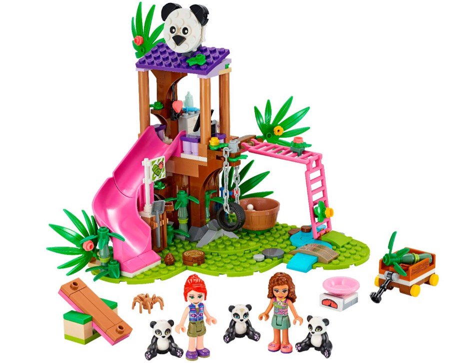 Конструктор Lego Friends Джунгли домик для панд на дереве 41422 купить,NaN