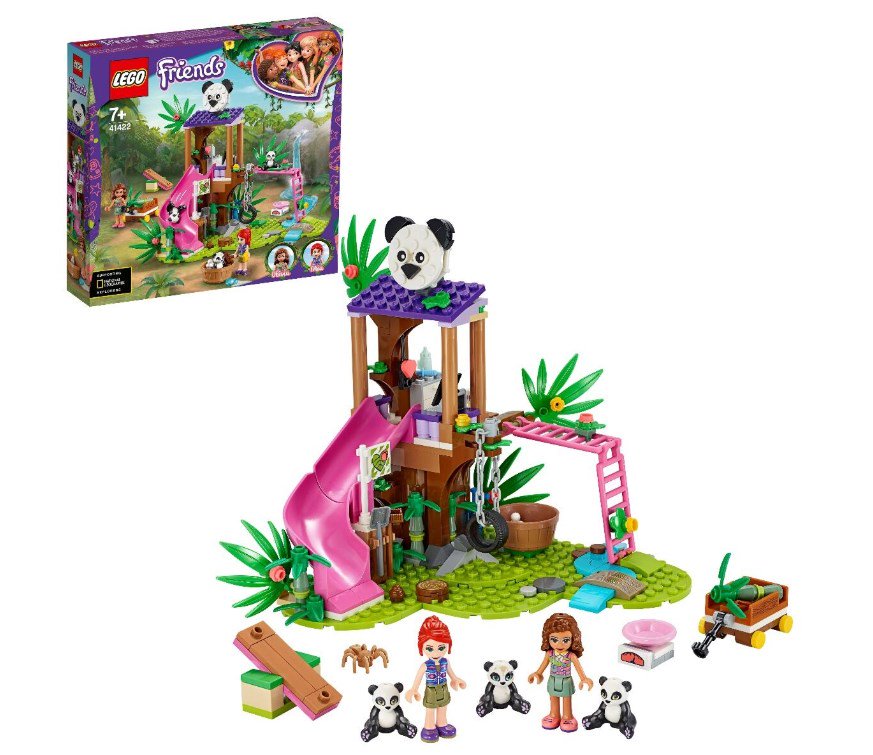 Конструктор Lego Friends Джунгли домик для панд на дереве 41422 купить,NaN