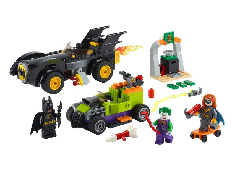 Конструктор Lego Super Heroes Бэтмен против Джокера: погоня на Бэтмобиле 76180