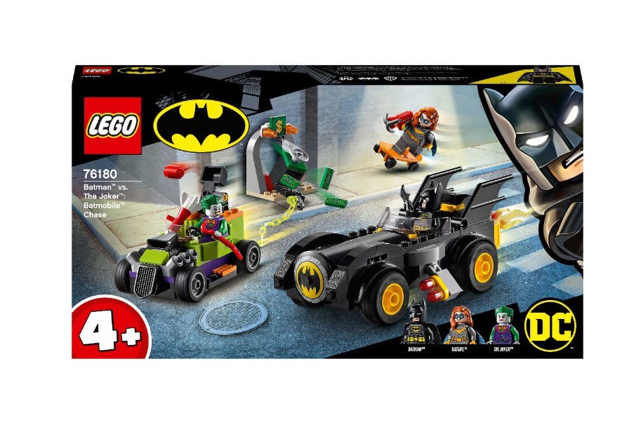 Конструктор Lego Super Heroes Бэтмен против Джокера: погоня на Бэтмобиле 76180