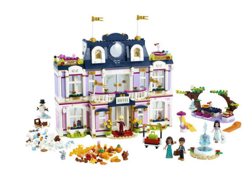 Конструктор Lego Friends Гранд-отель Хартлейк Сити  41684 купить,NaN