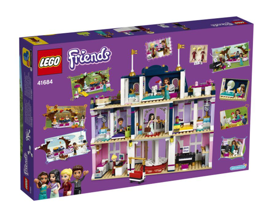Конструктор Lego Friends Гранд-отель Хартлейк Сити  41684 купить,NaN