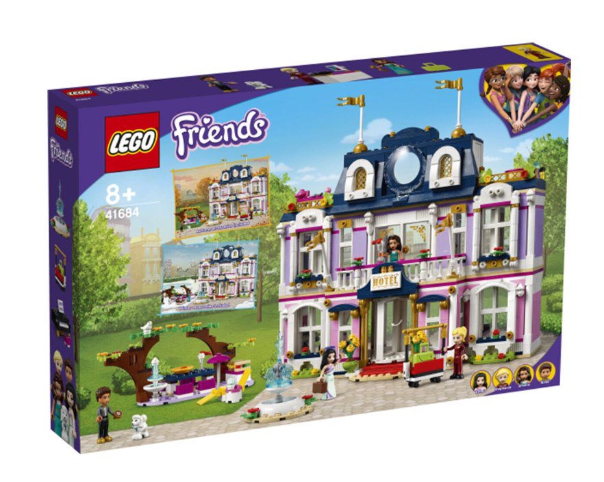 Конструктор Lego Friends Гранд-отель Хартлейк Сити  41684 купить,NaN