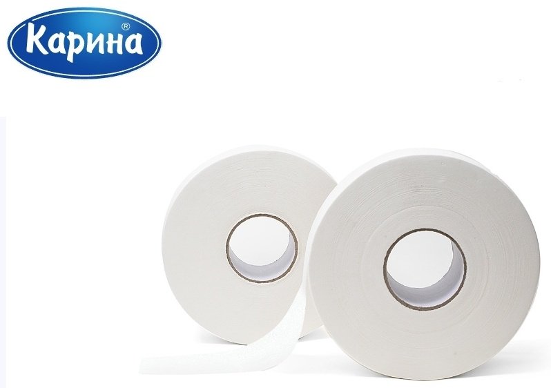 Карина туалетная бумага 150 м 2-слойный 1 шт