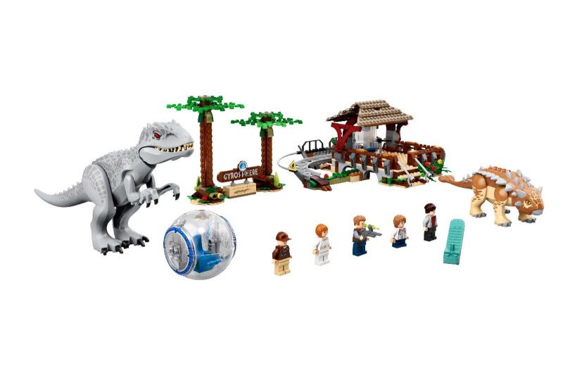 Конструктор Lego Star Wars Индоминус-рекс противанкилозавра Jurassic World 75941 купить,NaN