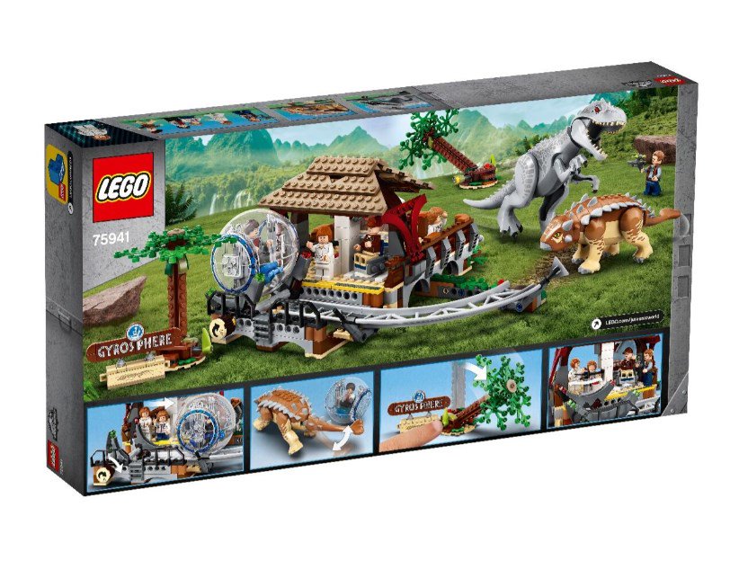 Конструктор Lego Star Wars Индоминус-рекс противанкилозавра Jurassic World 75941 купить,NaN
