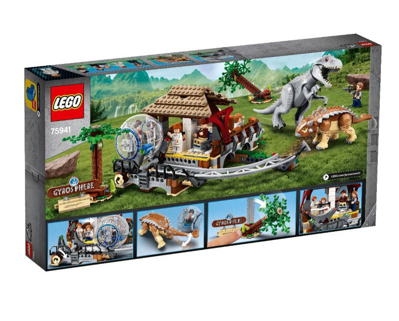 Конструктор Lego Star Wars Индоминус-рекс противанкилозавра Jurassic World 75941 купить,NaN