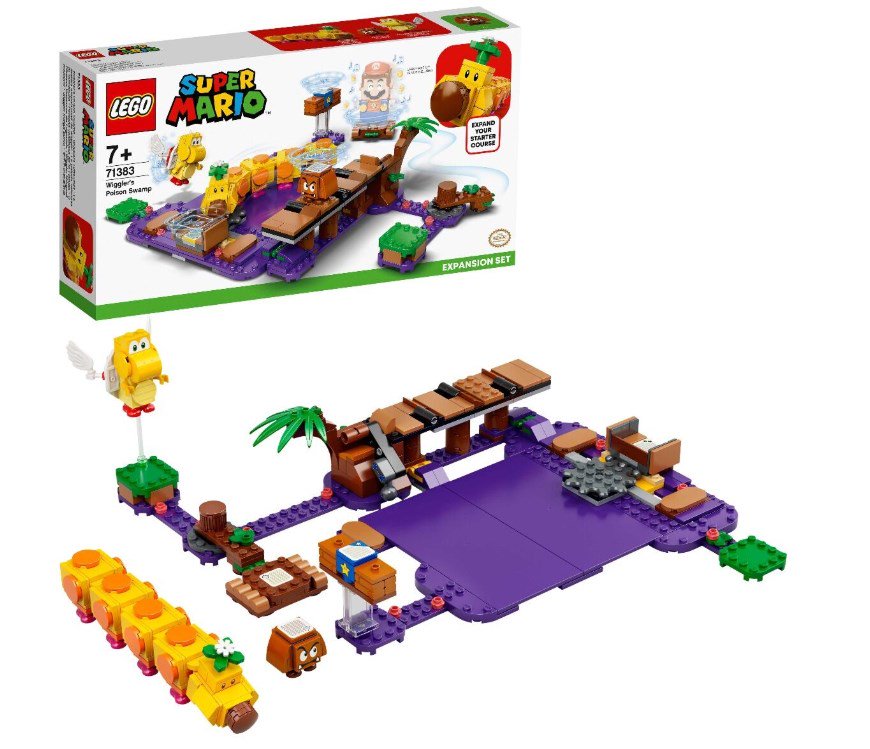 Конструктор Lego Super Mario Дополнительный набор Ядовитое болото егозы  71383 купить,NaN