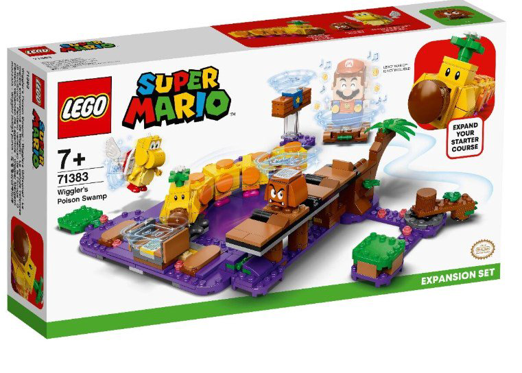 Конструктор Lego Super Mario Дополнительный набор Ядовитое болото егозы  71383 купить,NaN