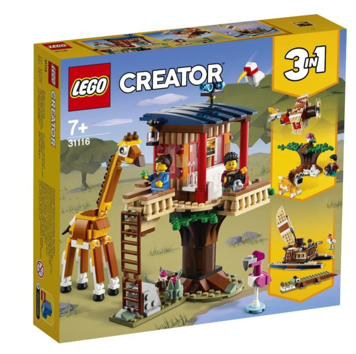 Конструктор Lego Creator Домик на дереве для сафари  31116 купить,NaN