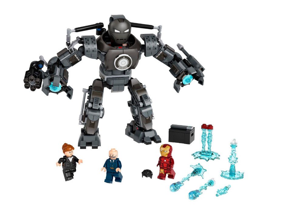Конструктор Lego Super Heroes Железный человек Схватка с Железным Торговцем  76190 купить,NaN