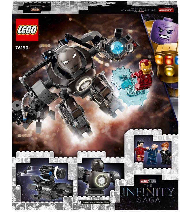 Конструктор Lego Super Heroes Железный человек Схватка с Железным Торговцем  76190 купить,NaN