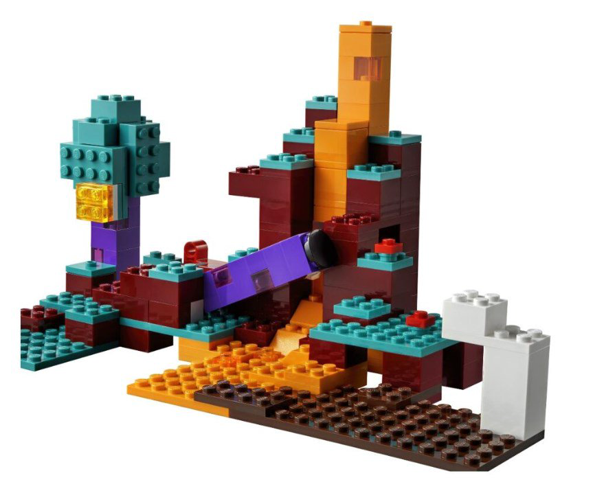 Конструктор Lego Minecraft Искажённый лес 21168 купить,NaN