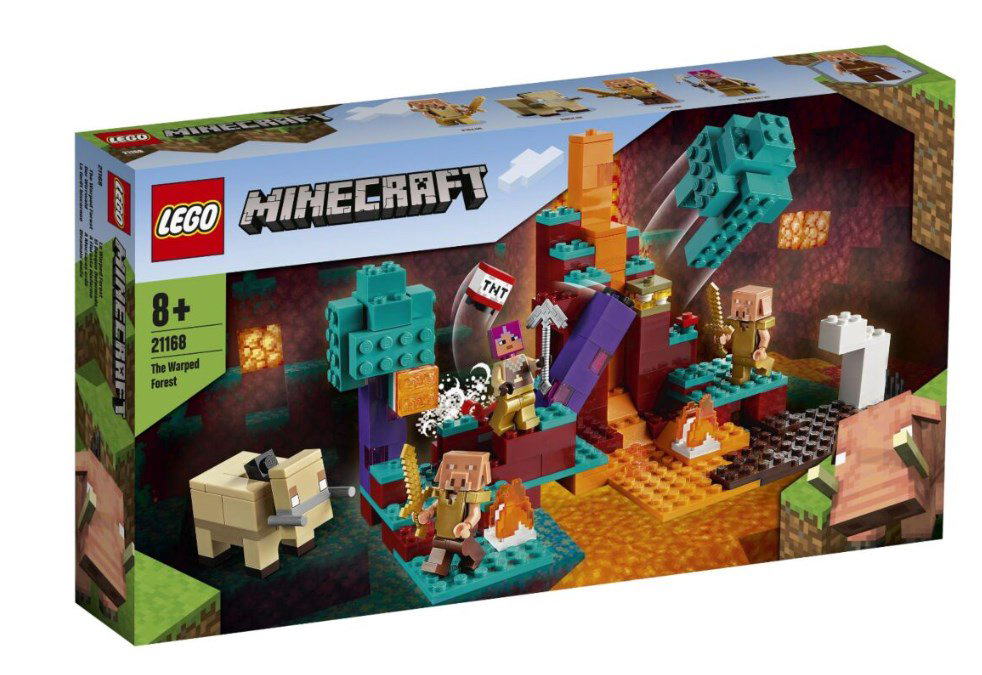 Конструктор Lego Minecraft Искажённый лес 21168 купить,NaN