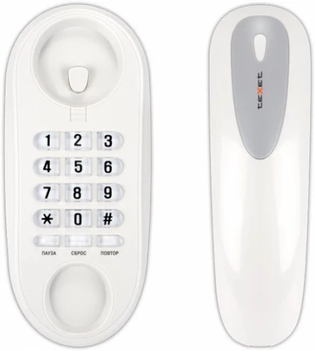 Стационарный телефон Texet TX-236 серый купить,NaN