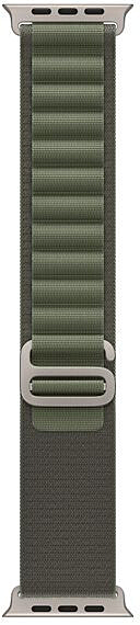 Смарт часы Apple Watch Ultra Cellular 49mm Large MQFP3 Titanium Case with Green Alpine Loop