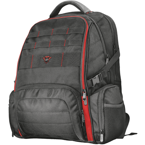 Рюкзак для ноутбука Trust GXT 1250 Hunter Gaming 17.3" черно-красный купить,NaN
